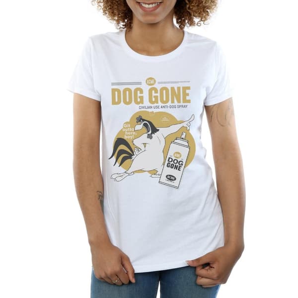 Looney Tunes Womens/Ladies Foghorn Leghorn Dog Gone Cotton T-Shirt