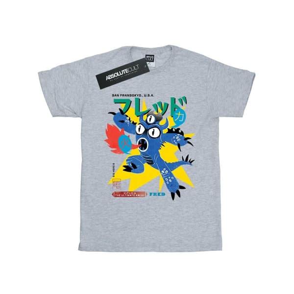 Disney Womens/Ladies Big Hero 6 Fred Ultimate Kaiju Cotton Boyfriend T-Shirt