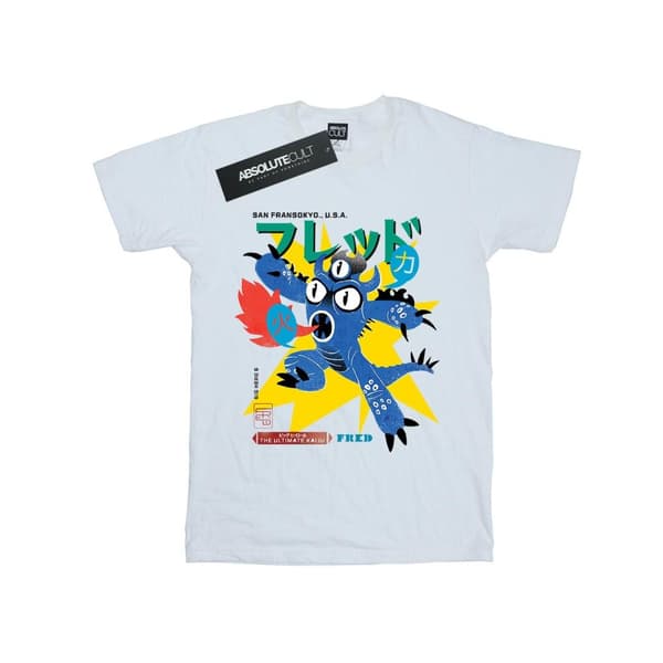Disney Dam/Tjej Big Hero 6 Fred Ultimate Kaiju Boyfriend T-shirt i bomull