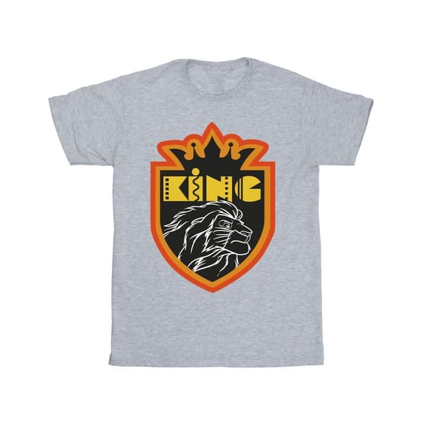 Disney Girls The Lion King Crest Cotton T-Shirt