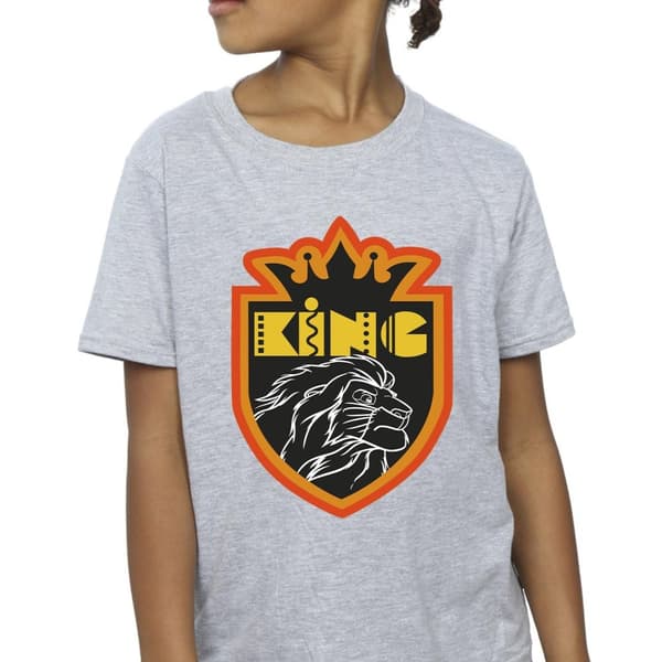 Disney Girls The Lion King Crest Cotton T-Shirt