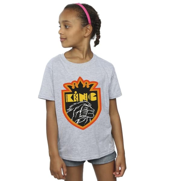 Disney Girls The Lion King Crest Cotton T-Shirt