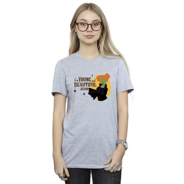 Disney Womens/Ladies Hocus Pocus To Be Winifred Cotton Boyfriend T-Shirt