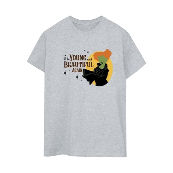 Disney Womens/Ladies Hocus Pocus To Be Winifred Cotton Boyfriend T-Shirt