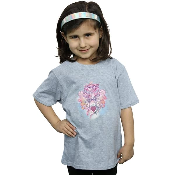 Harry Potter Always Doe bomulls-T-shirt för flickor