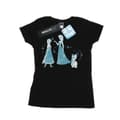 Miniatyrbild 1 av 3: Disney Dam/Tjej Frozen Magic Snöflingor Bomulls-T-shirt