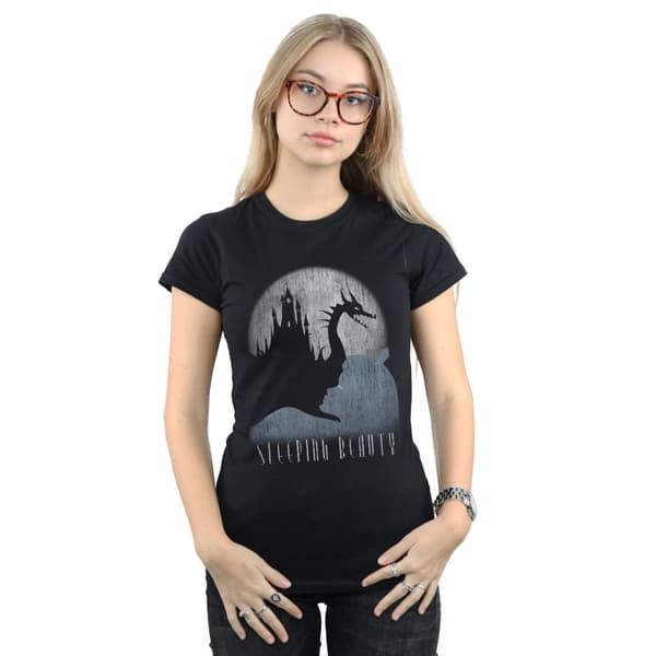 Disney Dam/Tjej Sleeping Beauty Hidden Illusion T-shirt i bomull