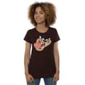 Miniatyrbild 2 av 5: Looney Tunes Dam/Tjej Tasmanian Devil Face - T-shirt i bomull