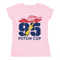 Miniatyrbild 1 av 3: Disney Dam/Tjej Cars Piston Cup 95 - T-shirt i bomull