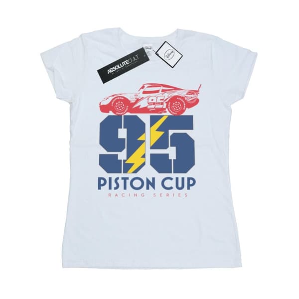 Disney Dam/Tjej Cars Piston Cup 95 - T-shirt i bomull