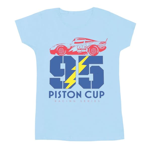 Disney Dam/Tjej Cars Piston Cup 95 - T-shirt i bomull