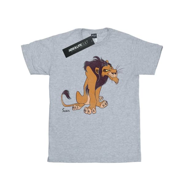 Disney T-shirt i bomull med klassiska Scar från Lejonkungen
