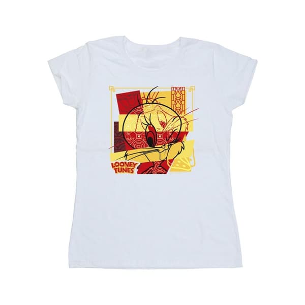 Looney Tunes Womens/Ladies Tweeday Rabbit New Year Cotton T-Shirt