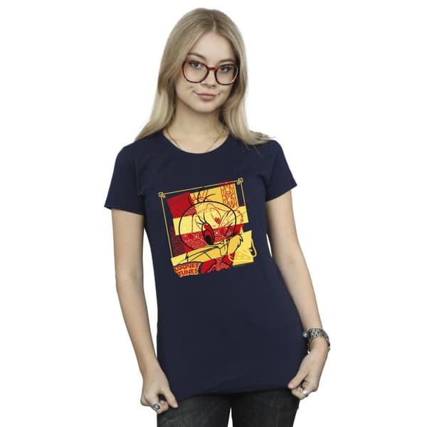 Looney Tunes Womens/Ladies Tweeday Rabbit New Year Cotton T-Shirt