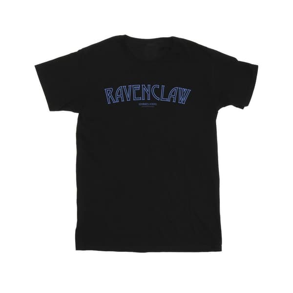 Harry Potter Girls Ravenclaw Logo Cotton T-Shirt