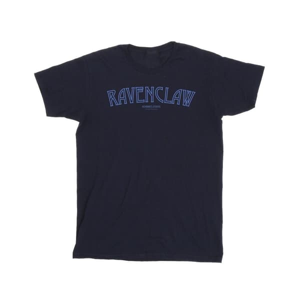 Harry Potter Girls Ravenclaw Logo Cotton T-Shirt