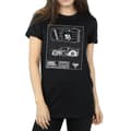 Miniatyrbilde 3 av 5: Disney Womens/Ladies Cars Cruz Ramirez Blueprint Cotton Boyfriend T-Shirt