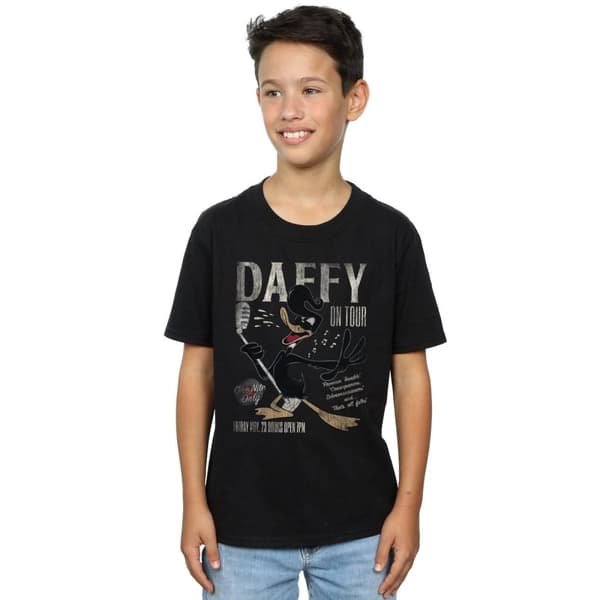Looney Tunes Boys Daffy Duck Concert T-Shirt