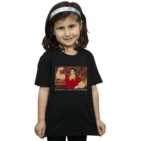 Disney Skönheten och odjuret - T-shirt i bomull för flickor