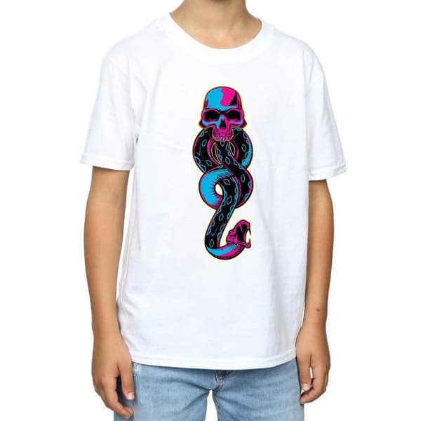 Harry Potter Boys Neon Dark Mark T-Shirt