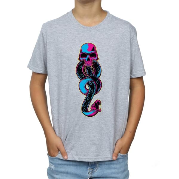 Harry Potter Boys Neon Dark Mark T-Shirt