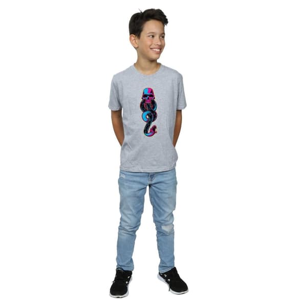 Harry Potter Boys Neon Dark Mark T-Shirt
