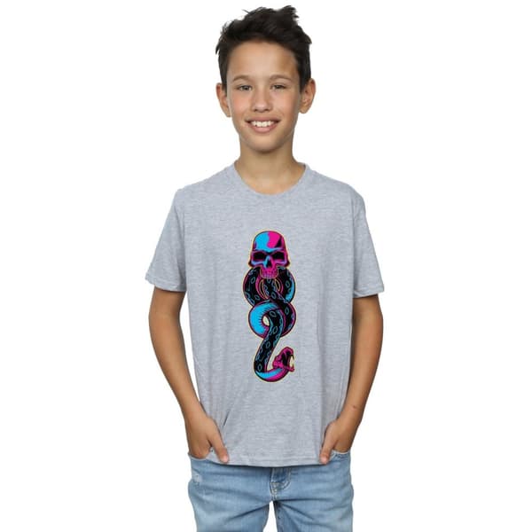 Harry Potter Boys Neon Dark Mark T-Shirt