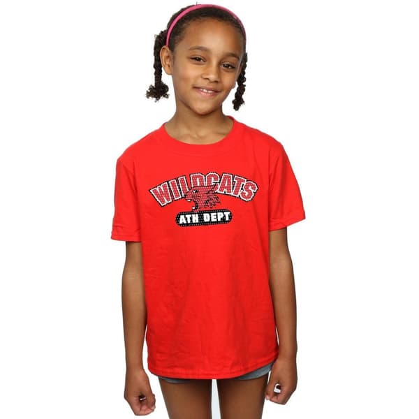 Disney Girls High School Musical The Musical Wildcats Athletic Cotton T-Shirt
