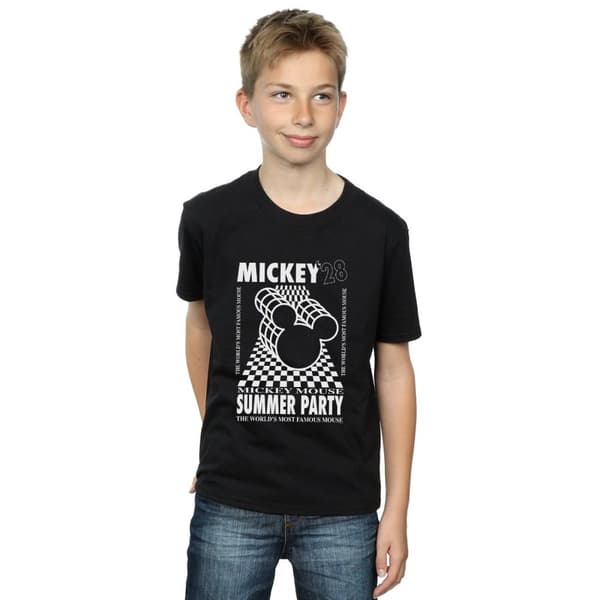 Disney Pojkar Musse Pigg Summer Party T-shirt