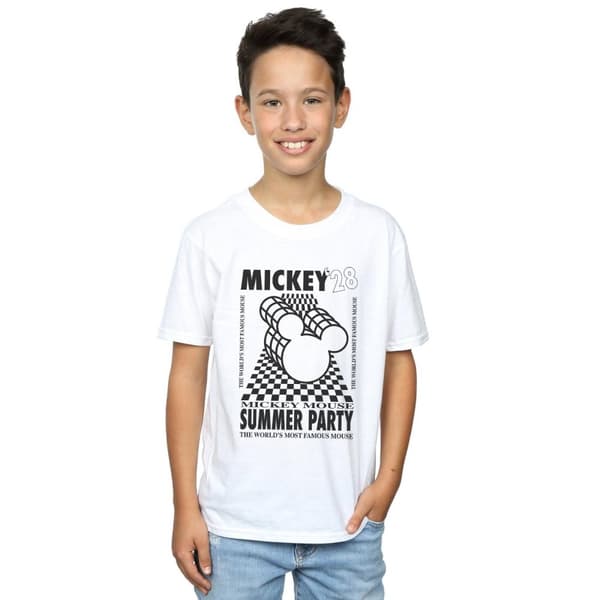 Disney Pojkar Musse Pigg Summer Party T-shirt