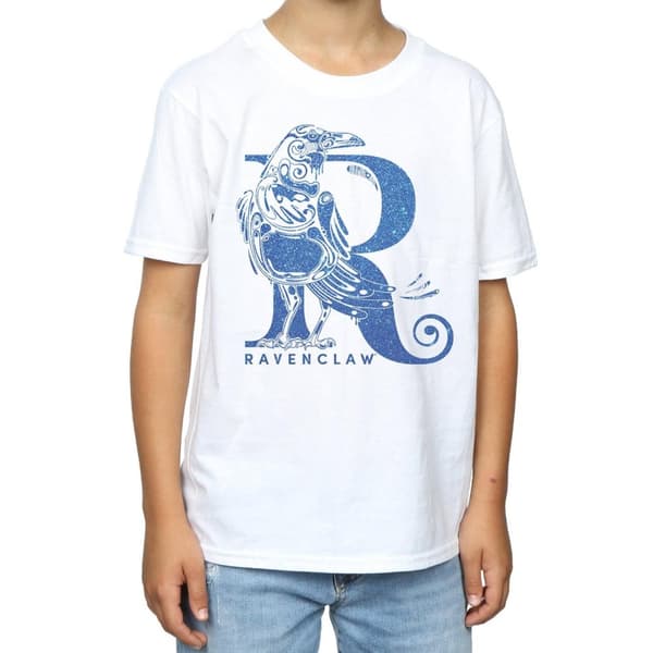 Harry Potter Boys Ravenclaw Glitter T-Shirt