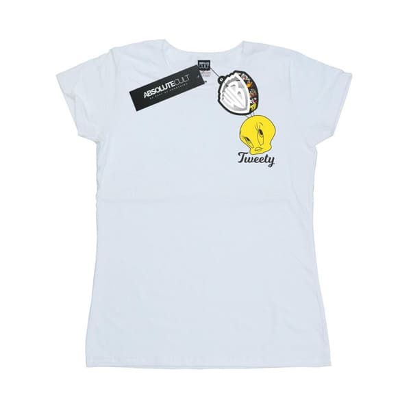 Looney Tunes Womens/Ladies Tweety Pie Head Cotton T-Shirt