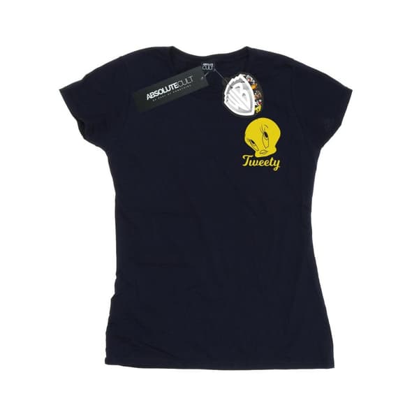 Looney Tunes Womens/Ladies Tweety Pie Head Cotton T-Shirt