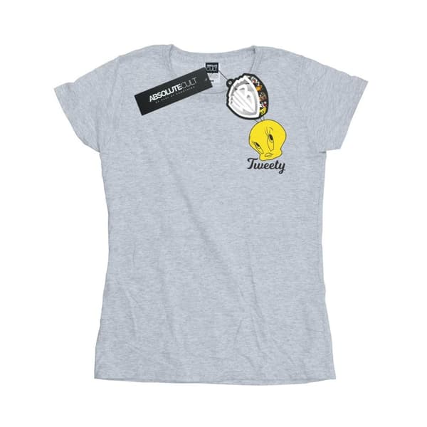 Looney Tunes Womens/Ladies Tweety Pie Head Cotton T-Shirt