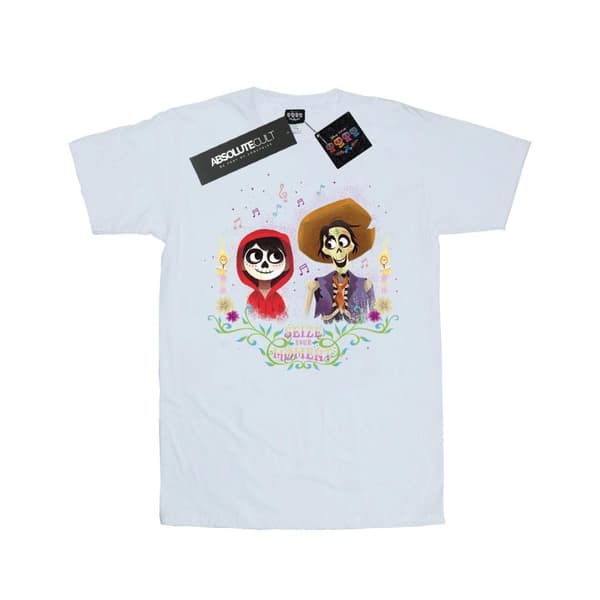 Disney Dam/Tjej Coco Miguel And Hector Boyfriend T-shirt i bomull