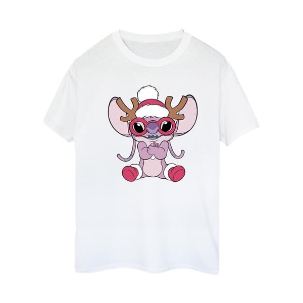 Disney Dam/Lillo & Stitch - Angel Reindeer - Pojkvänströja i bomull