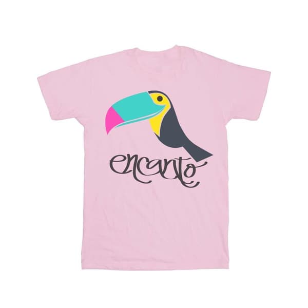 Disney Encanto Toucan bomulls-T-shirt för flickor