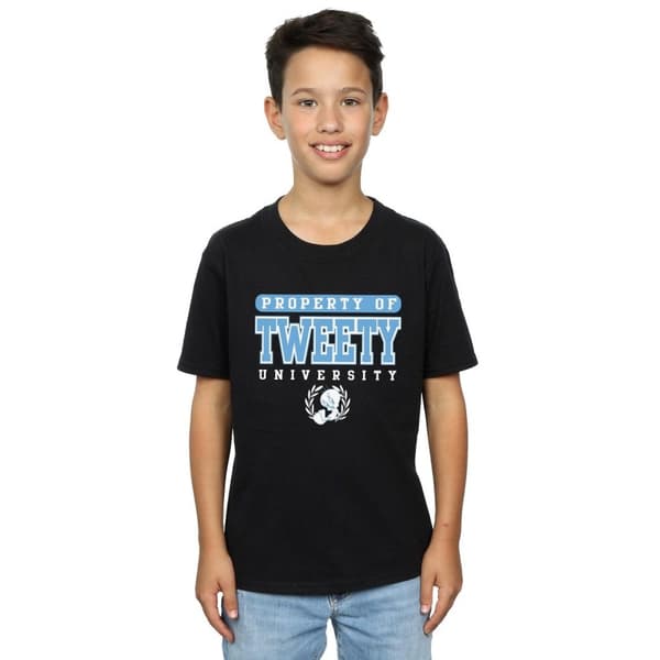 Looney Tunes Boys Tweety Property Of University T-Shirt