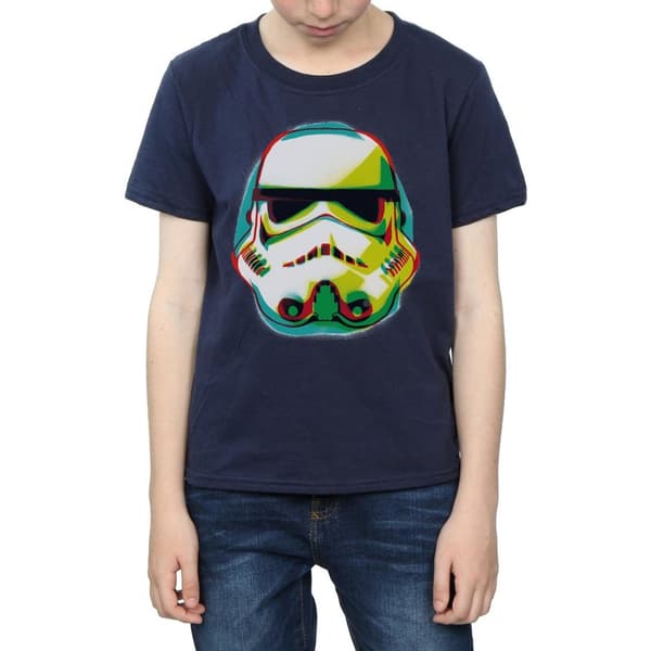 Star Wars Boys Stormtrooper Command Grafitti T-Shirt