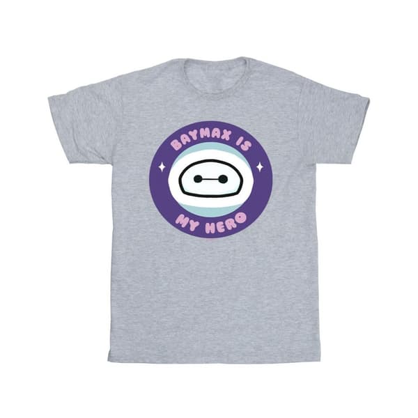Disney Big Hero 6 Baymax My Hero Pocket T-shirt i bomull för flickor