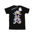 Miniatyrbild 1 av 3: Looney Tunes T-shirt i bomull för flickor Bugs And Daffy Happy Bunny Day