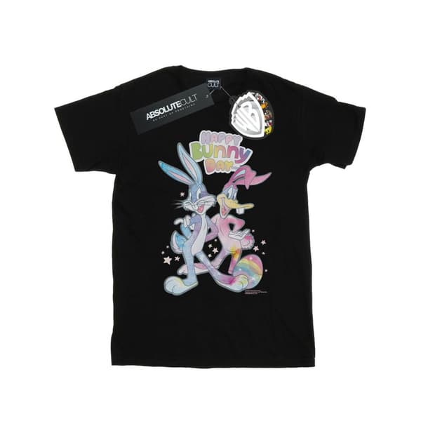 Looney Tunes T-shirt i bomull för flickor Bugs And Daffy Happy Bunny Day