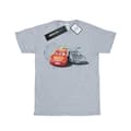 Miniatyrbilde 1 av 5: Disney Girls Cars Lightning Vs Storm Cotton T-Shirt
