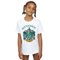 Miniatyrbillede 2 af 5: Harry Potter Girls Slytherin Crest Cotton T-Shirt