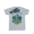 Miniatyrbillede 1 af 5: Harry Potter Girls Slytherin Crest Cotton T-Shirt