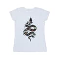 Miniatyrbillede 1 af 3: Harry Potter Womens/Ladies Slytherin Sketch Cotton T-Shirt