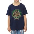 Miniatyrbild 3 av 5: Harry Potter T-shirt i bomull med julkrans för flickor