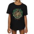 Miniatyrbild 3 av 5: Harry Potter T-shirt i bomull med julkrans för flickor
