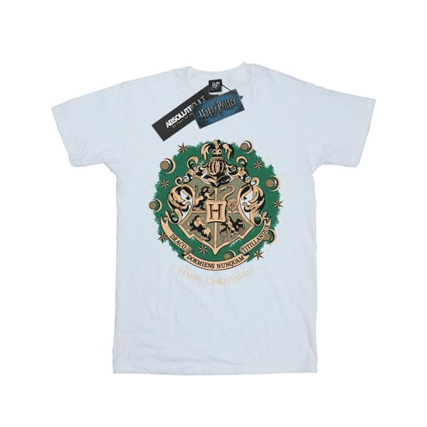 Harry Potter T-shirt i bomull med julkrans för flickor