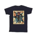 Miniatyrbild 1 av 3: Disney T-shirt i bomull för flickor - Big Hero 6 Baymax Hiro Newspaper